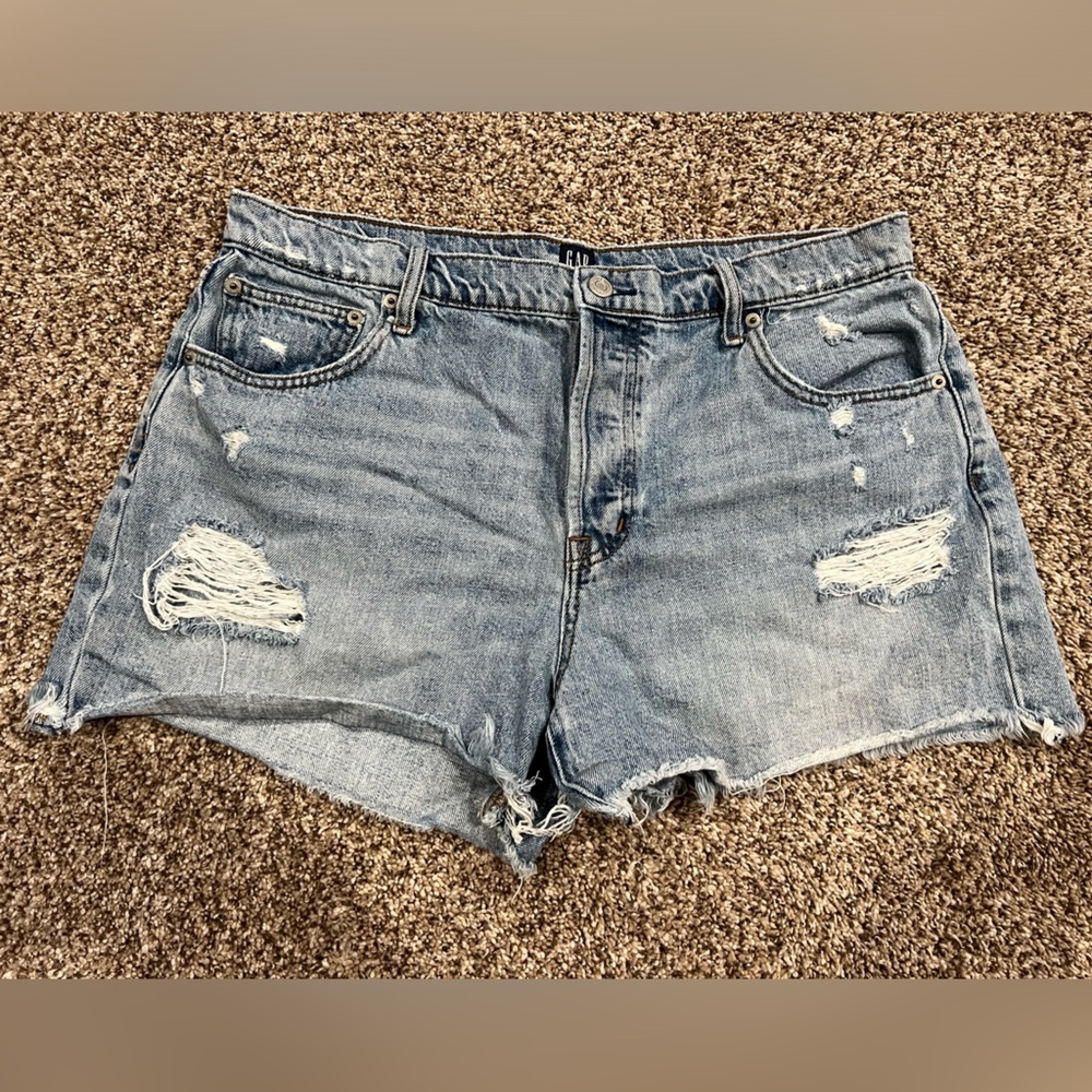 Gap Denim Distressed Shorts